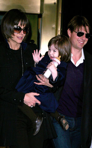 Katie Holmes, Tom Cruise, Suri Cruise Katie Holmes, Tom Cruise, Suri Cruise